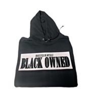 Black OWNED "Chenille Patch Hoodie"