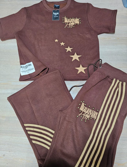 Realionaire Luxury Wide Leg Set