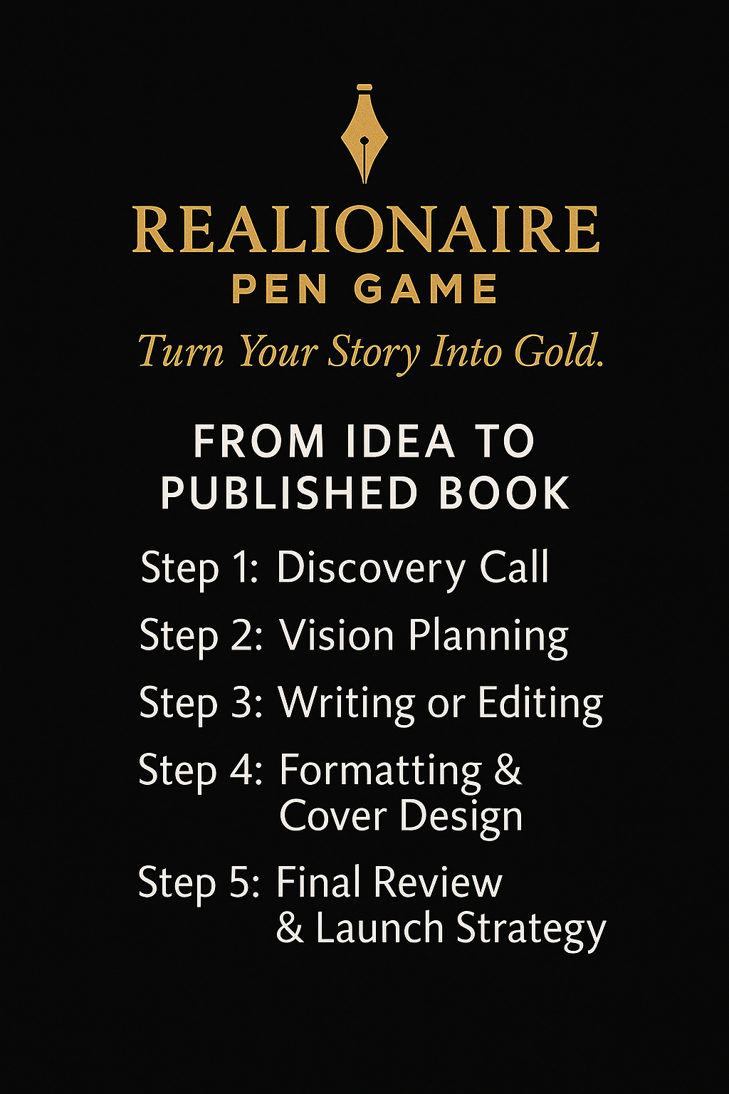 Realionaire Pen Game Full Service