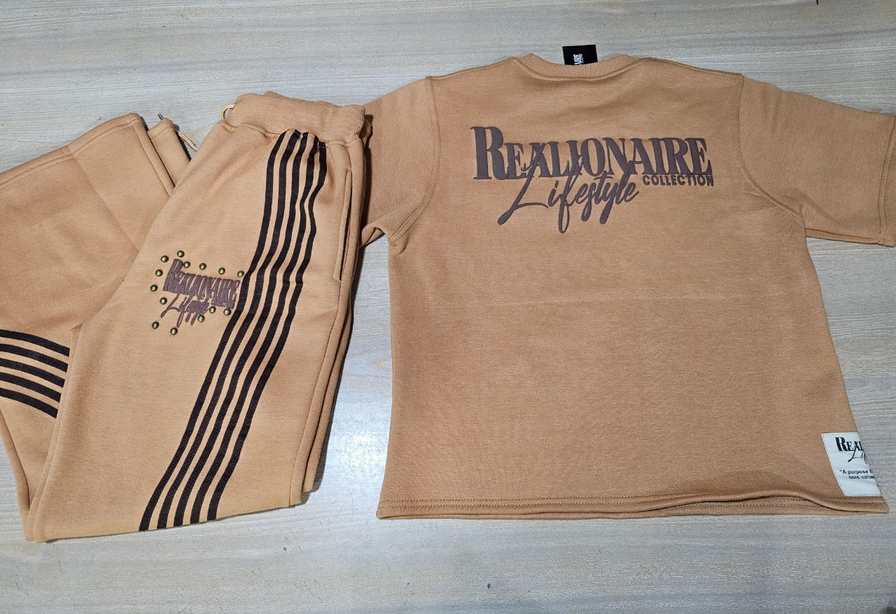 Realionaire Luxury Wide Leg Set