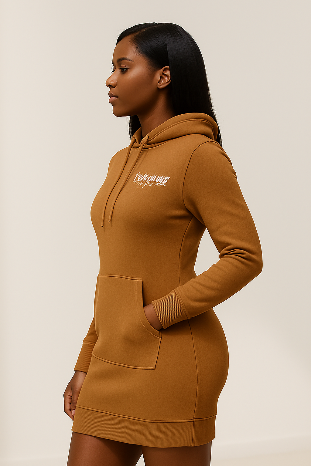 Luxury Short cut sweater dress