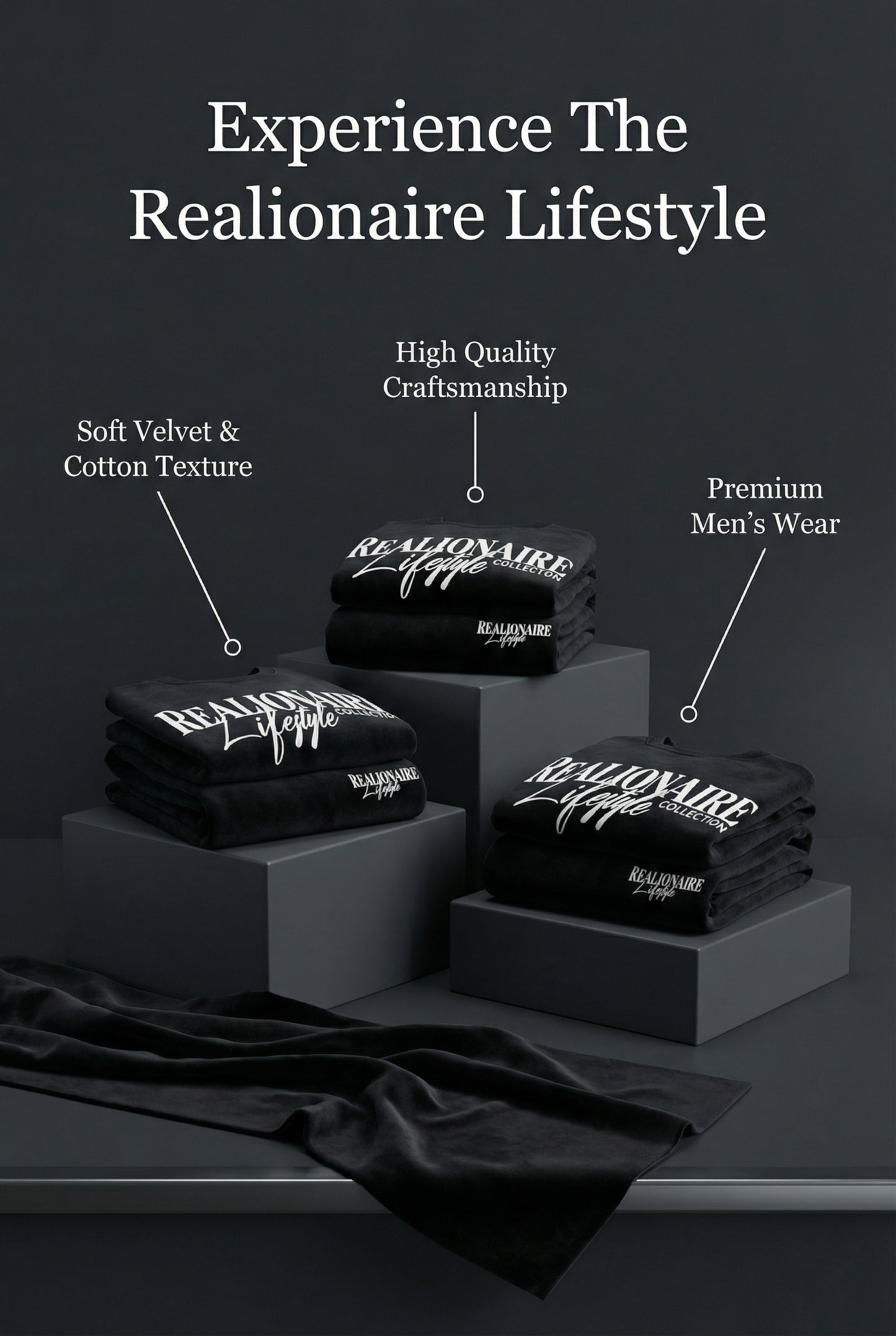 Luxury Style Stacked Puff Print Jogger