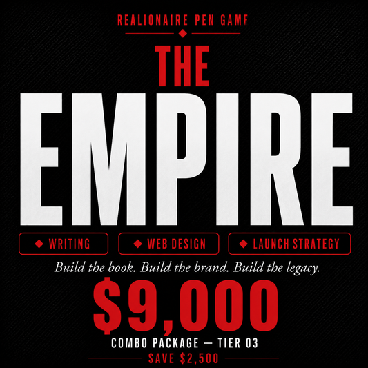 The Empire — Writing + Web Design Combo