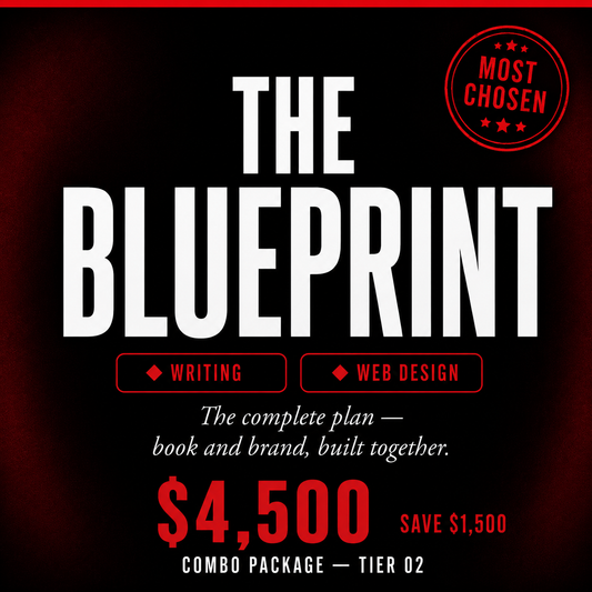 The Blueprint — Writing + Web Design Combo