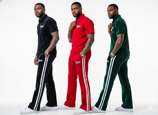 Realionaire Luxury Velour Stacked Bottom