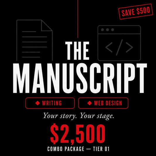 The Manuscript — Writing + Web Design Combo
