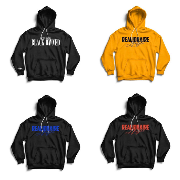 Realionaire Signature Hoodie (unisex & comes in multiple colors)