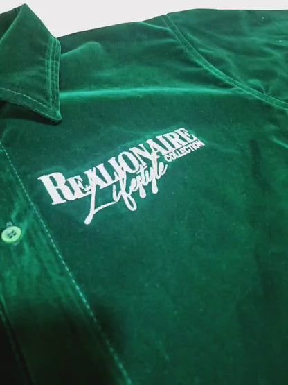 Realionaire Luxury Velour Stacked Bottom