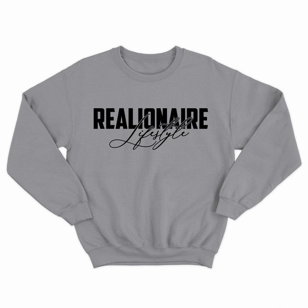 Realionaire Unisex Crew Neck (multiple colors)